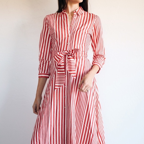 Zara Candy Stripe Dress - Picture 2 of 2